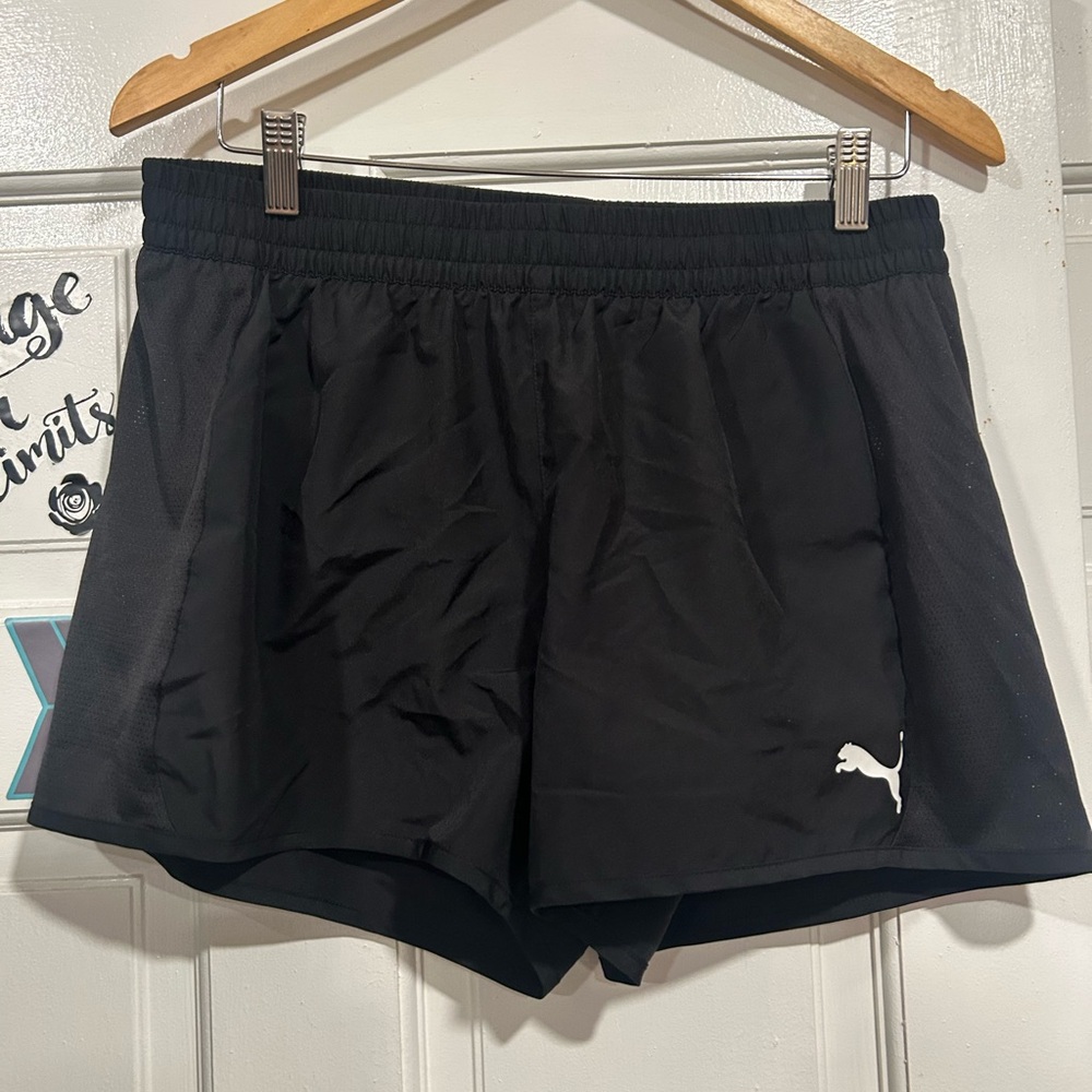 NWOT- Puma Women's Athletic Black Shorts